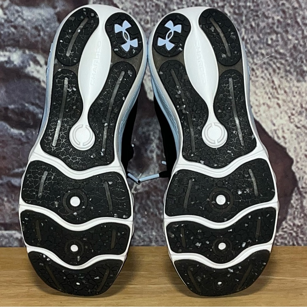 Under Armour Charged Vantage Black Isotope Blue Running Shoes Size 6.5-7 - Picture 9 of 9